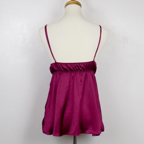 nwt victoria's secret satin and lace luxe cami flowy silky - Picture 5 of 5